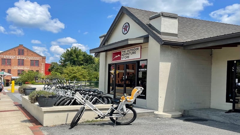 The Outdoor Adventure Store for Bike Rentals in Farmville, Virginia