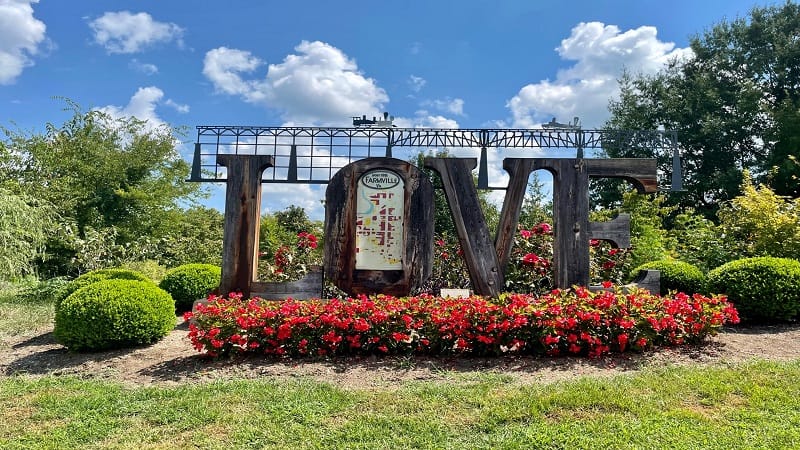 LOVE Sign in Farmville, Virginia