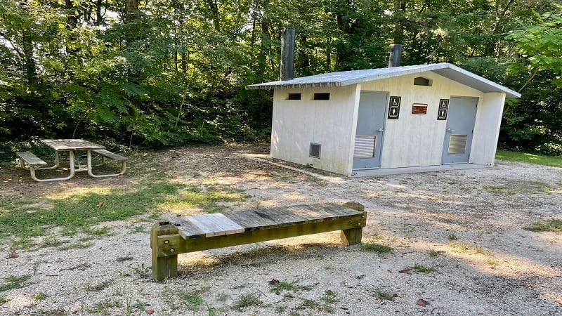 Restroom Near Pamplin, Virginia