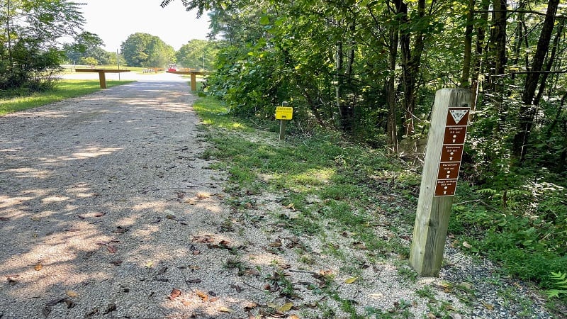 Trail Marker Near Elam, Virginia