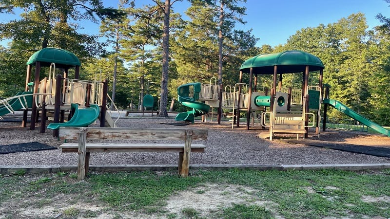 Playground at Twin Lakes State Park