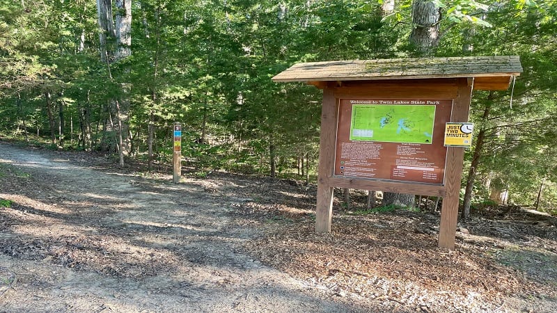 Trail Kiosk for Goodwin Lake Trail