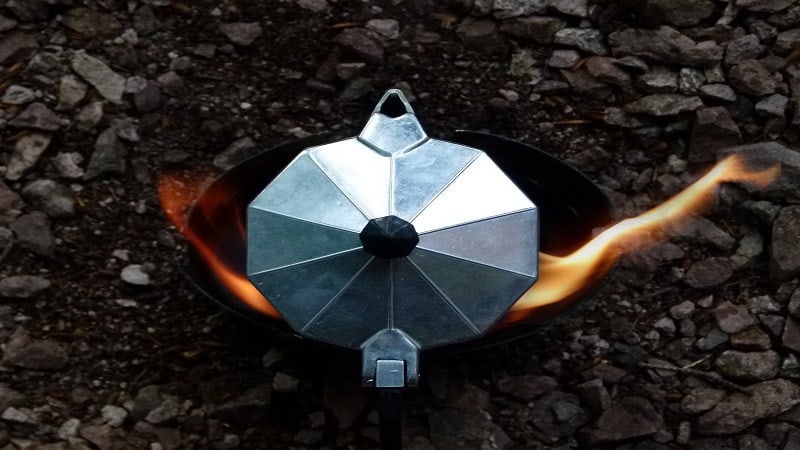 Backpacking Coffee Percolator