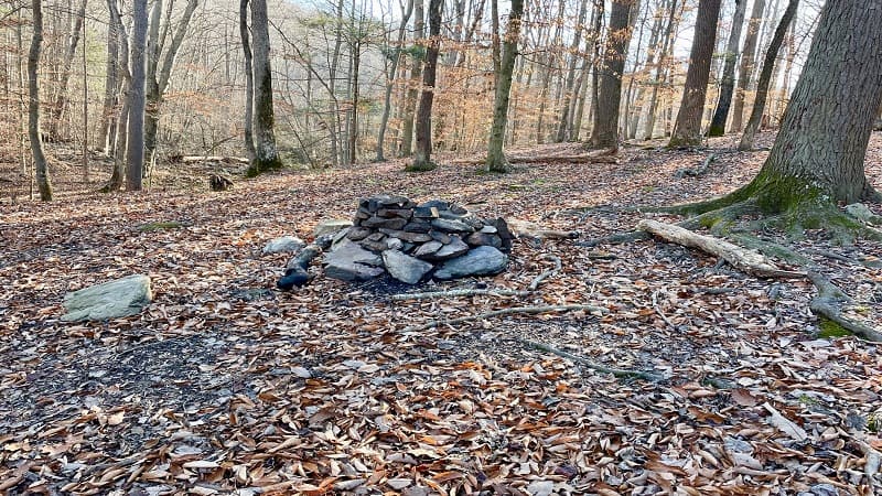 Camp Site Near Ashby Hollow on Appalachian Trail