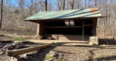 Rod Hollow Shelter Near Ashby Hollow on Appalachian Trail in Bluemont, Virginia | Hiking Virginia