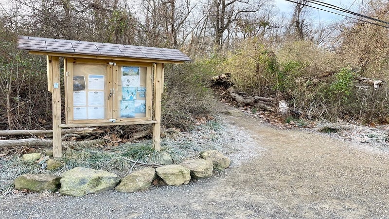 Trail Kiosk at Snickers Gap