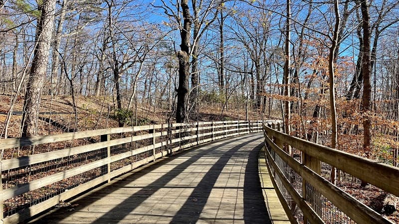 Saunders-Monticello Trail in Charlottesville, Virginia