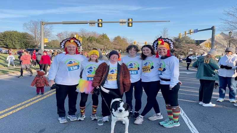 Erin Gifford Turkey Trot Family