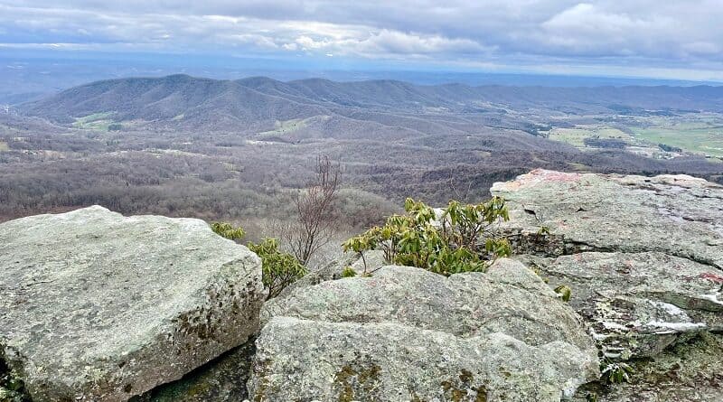 Brumley Mountain Trail Near Abingdon, Virginia