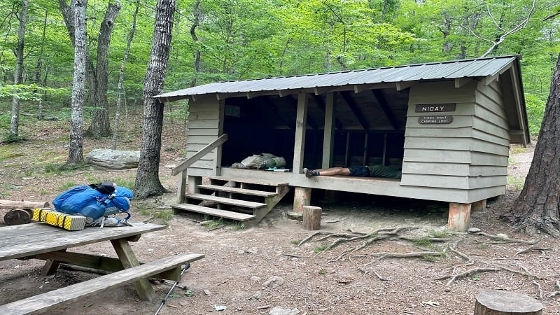 Niday Shelter on the Appalachian Trail