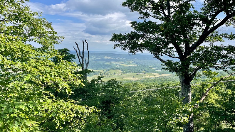 Overlook Views Along the Appalachian Trail in Virginia