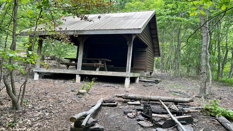 Sarver Hollow Shelter in Virginia