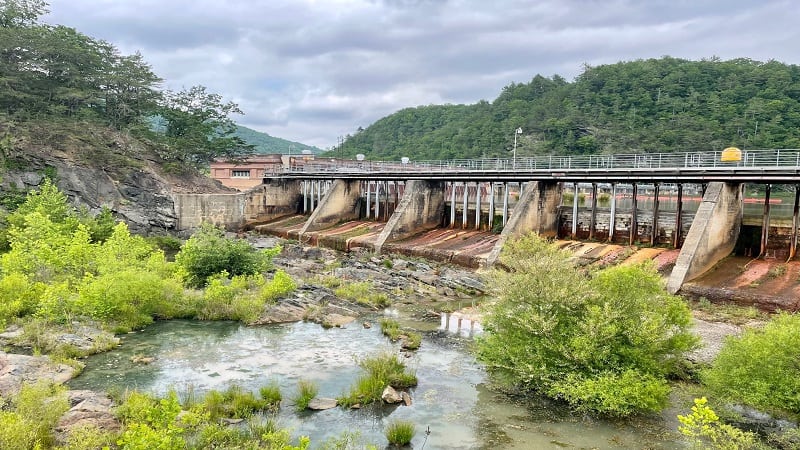 Byllesby Dam in Virginia