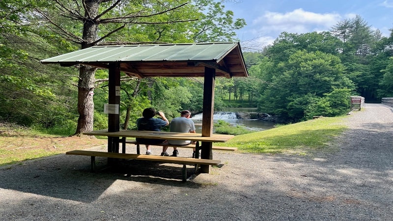 Viewing Chestnut Creek Falls in Virginia