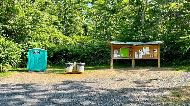 Hoover Mountain Bike Area at New River Trail State Park