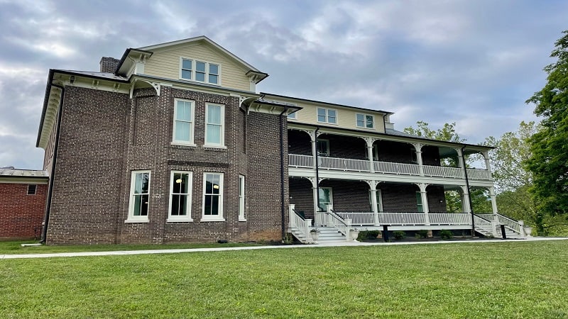 The Inn at Foster Falls at New River Trail State Park in Virginia