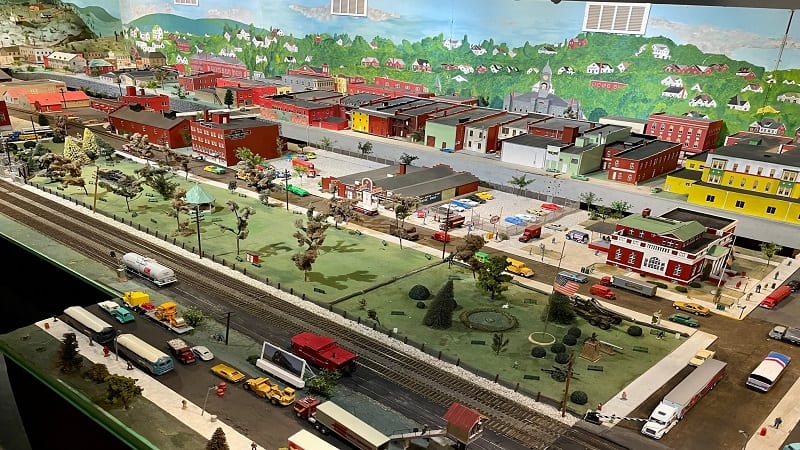 Model Train at Ratcliffe Transportation Museum in Pulaski, Virginia