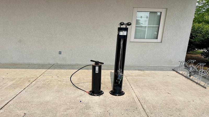 Bike Pump at Christiansburg Rec Center