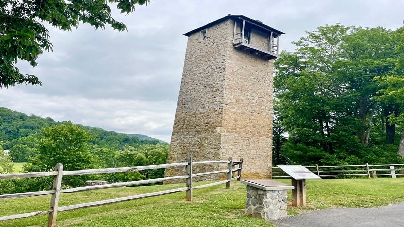 Shot Tower in Virginia