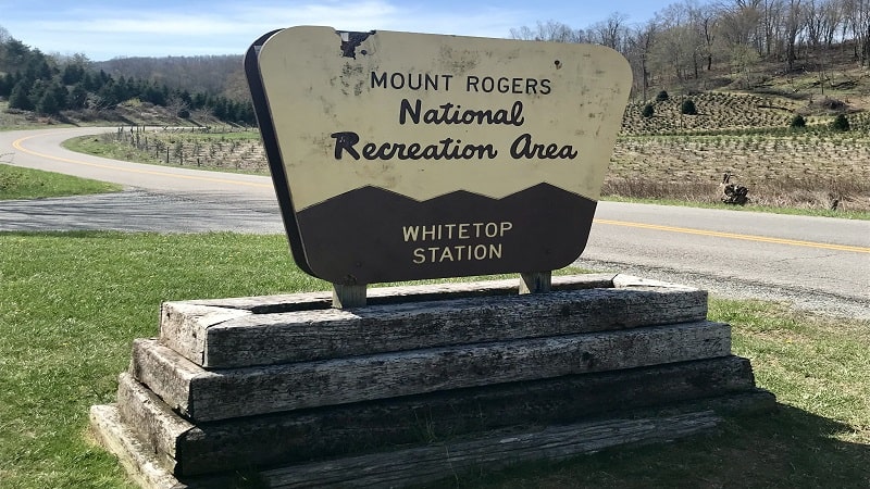 Whitetop Station on Virginia Creeper Trail