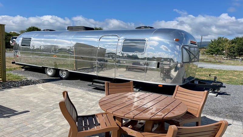 Airstream Trailer at Luray RV Resort