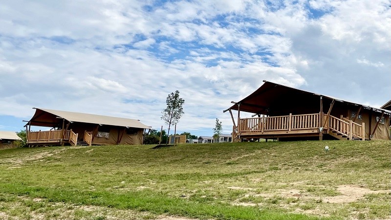 Glamping Tents at Luray RV Resort