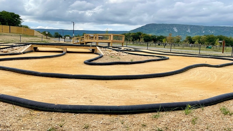 Remote Control Car Track at Luray RV Resort