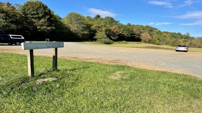 Parking Area for Fisher Peak Loop Trail