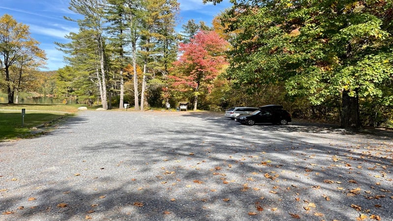 Parking Area at Lake Arrowhead Park