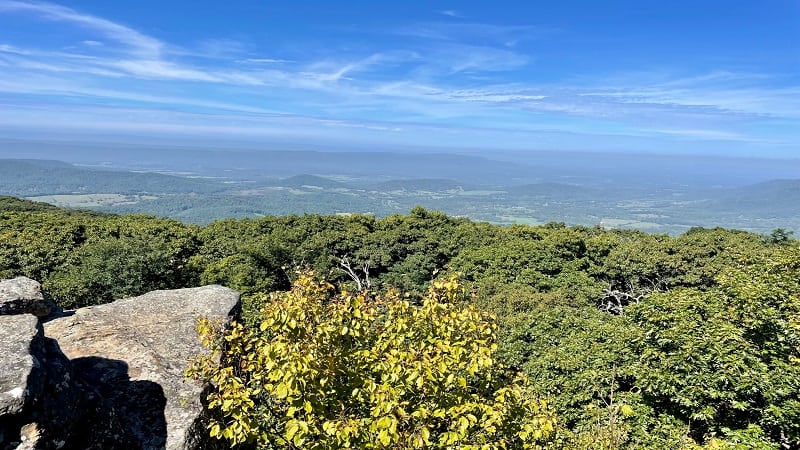 Mount Marshall Overlook on a Clear Day