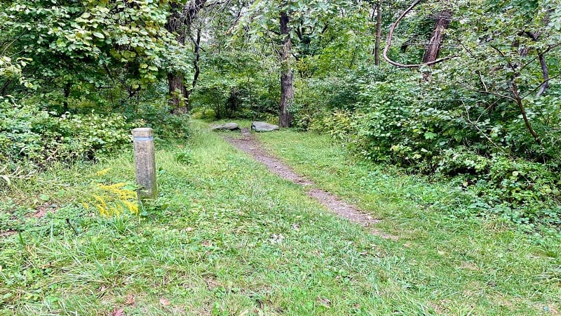 Jenkins Gap Trail Marker