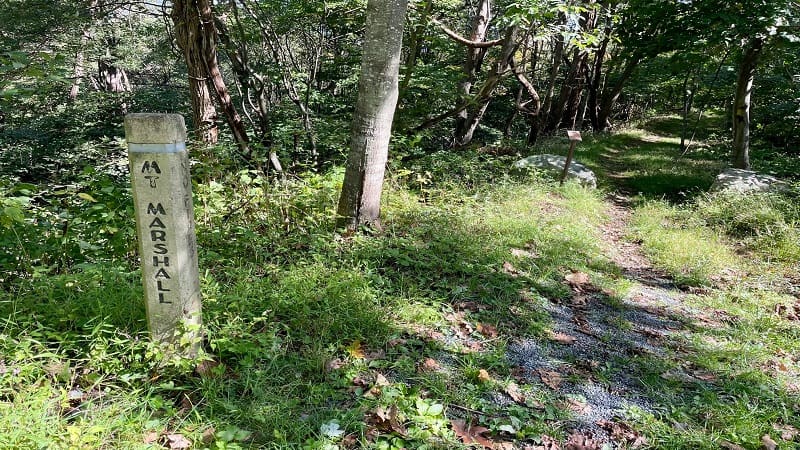 Mount Marshall Trail Marker