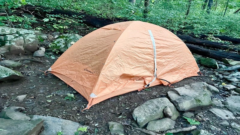 Orange Tent