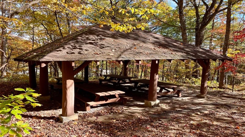 Picnic Shelter Near Massanutten Trail