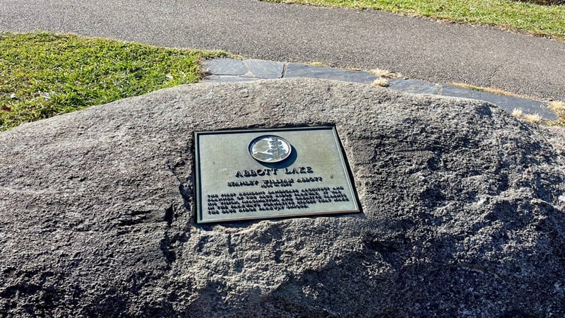 Stanley Abbott Plaque