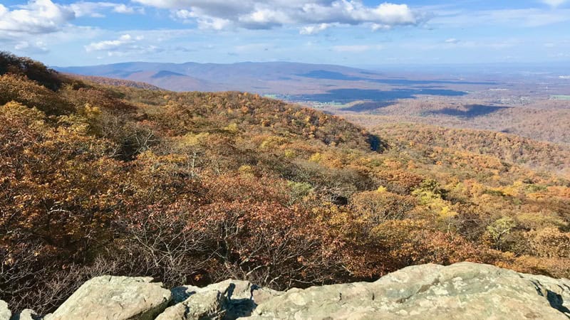 Views from Humpback Rocks in Fall